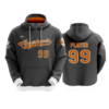 3927 UNISEX FLEECE HOODY COPPERHEADS-2