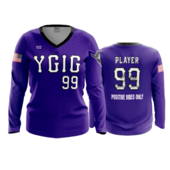 3736 WOMENS V NECK LONGSLEEVE YGIG-2024-1
