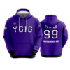 3736 UNISEX FLEECE HOODY YGIG-2024-1