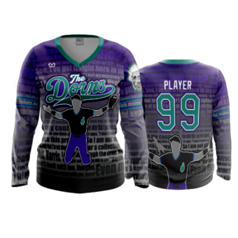 3877 WOMENS V NECK LONGSLEEVE THE-DORNS-1