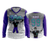 3877 WOMENS V NECK LONGSLEEVE THE-DORNS-2