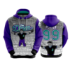 3877 UNISEX FLEECE HOODY THE-DORNS-2