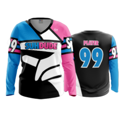 3933 WOMENS V NECK LONGSLEEVE SUH-DUDE-1