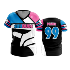3933 WOMENS V NECK SUH-DUDE-1