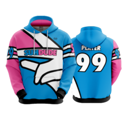 3933 UNISEX FLEECE HOODY SUH-DUDE-2