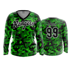 3935 WOMENS V NECK LONGSLEEVE RANGERS-1