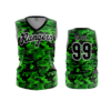 3935 WOMENS V NECK SLEEVELESS RANGERS-1