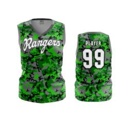 3935 WOMENS V NECK SLEEVELESS RANGERS-2