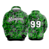 3935 UNISEX FLEECE HOODY RANGERS-2