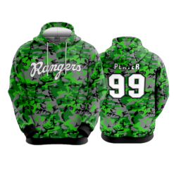 3935 UNISEX FLEECE HOODY RANGERS-2