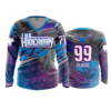 464 WOMENS V NECK LONGSLEEVE THE-HIDEAWAY-1