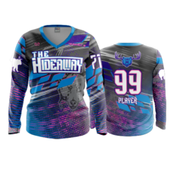464 WOMENS V NECK LONGSLEEVE THE-HIDEAWAY-1