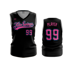 2645 WOMENS V NECK SLEEVELESS TIDE-SWINGS-1