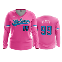2645 WOMENS V NECK LONGSLEEVE TIDE-SWINGS-2