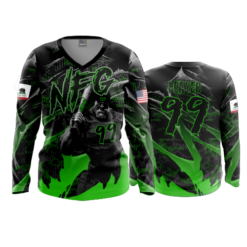 3832 WOMENS V NECK LONGSLEEVE NFG-2024-1
