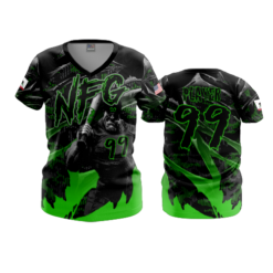 3832 WOMENS V NECK NFG-2024-1