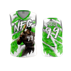 3832 WOMENS V NECK SLEEVELESS NFG-2024-2