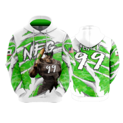 3832 UNISEX FLEECE HOODY NFG-2024-2