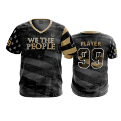 3561 MENS SPORT V NECK WE-THE-PEOPLE-SAINTS-1