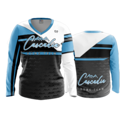 3938 WOMENS V NECK LONGSLEEVE CASCADIA-HOME-TEAM