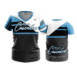 3938 WOMENS V NECK CASCADIA-HOME-TEAM