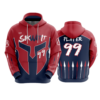 3943 UNISEX FLEECE HOODY SIK-WIT-IT-1