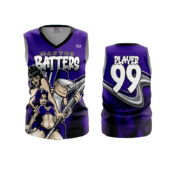 3945 WOMENS V NECK SLEEVELESS MASTERBATTERS-1