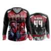 3942 WOMENS V NECK LONGSLEEVE SMOKIN-BASES-1