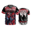 3942 MENS SPORT V NECK SMOKIN-BASES-1