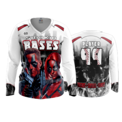 3942 WOMENS V NECK LONGSLEEVE SMOKIN-BASES-2