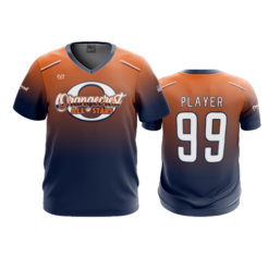 3891 MENS SPORT V NECK ORANGECREST-ALL-STARS-1