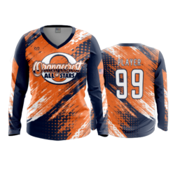 3891 WOMENS V NECK LONGSLEEVE ORANGECREST-ALL-STARS-2
