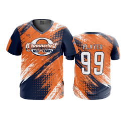 3891 MENS SPORT V NECK ORANGECREST-ALL-STARS-2
