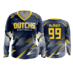 2395 WOMENS V NECK LONGSLEEVE DUTCHS-SOFTBALL-1