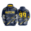 2395 UNISEX FLEECE HOODY DUTCHS-SOFTBALL-1