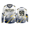2395 WOMENS V NECK LONGSLEEVE DUTCHS-SOFTBALL-2