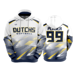 2395 UNISEX FLEECE HOODY DUTCHS-SOFTBALL-2