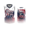 3557 WOMENS V NECK SLEEVELESS I-BOWL-EVERY-WEDNESDAY