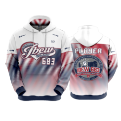 3557 UNISEX FLEECE HOODY I-BOWL-EVERY-WEDNESDAY