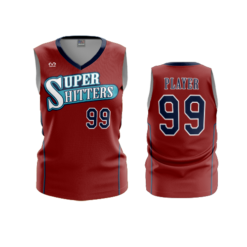 3948 WOMENS V NECK SLEEVELESS SUPER-HITTERS-1
