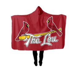 3674 UNISEX FAN WRAP HOODY CARDINALS-THE-LOU