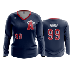 3899 WOMENS V NECK LONGSLEEVE COLUMBUS-ANGELS-2