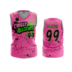 3735 WOMENS V NECK SLEEVELESS CHILLY-ALLSTARS-2