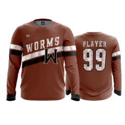 2568 MENS SPORT LONGSLEEVE WORMS-ROLLER-HOCKEY-1