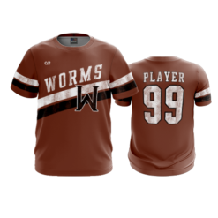 2568 MENS SPORT CREW NECK WORMS-ROLLER-HOCKEY-1