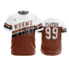 2568 MENS SPORT CREW NECK WORMS-ROLLER-HOCKEY-2
