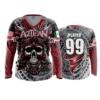 3932 WOMENS V NECK LONGSLEEVE AZTLAN-FIX-3