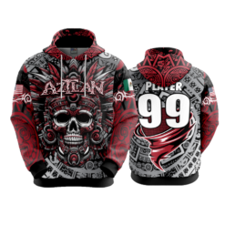 3932 UNISEX FLEECE HOODY AZTLAN-FIX-3