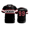 3464 MENS 2 BUTTON SCOOP NECK RED-DOGS-1