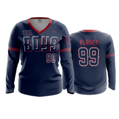 3820 WOMENS V NECK LONGSLEEVE THE-BOYS-2